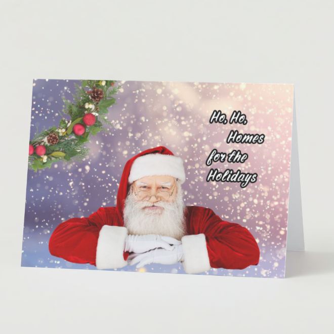 KW Holiday Cards - Ho, Ho, Homes for the Holidays (pack of 50)