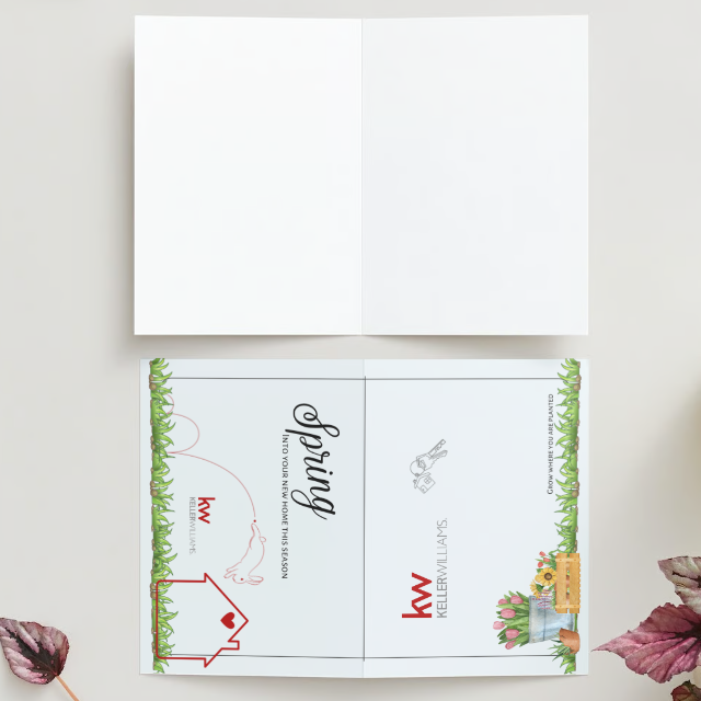 Spring Into Your New Home Greeting Card (pack of 50)