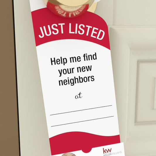 KW Just Listed Door Hanger (pack of 50)