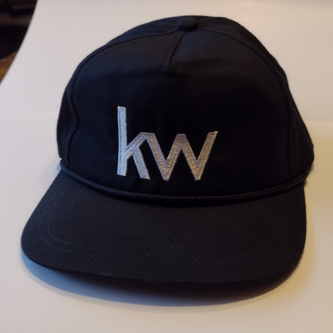 KW Cap (Black) Embroidered Twill Hat