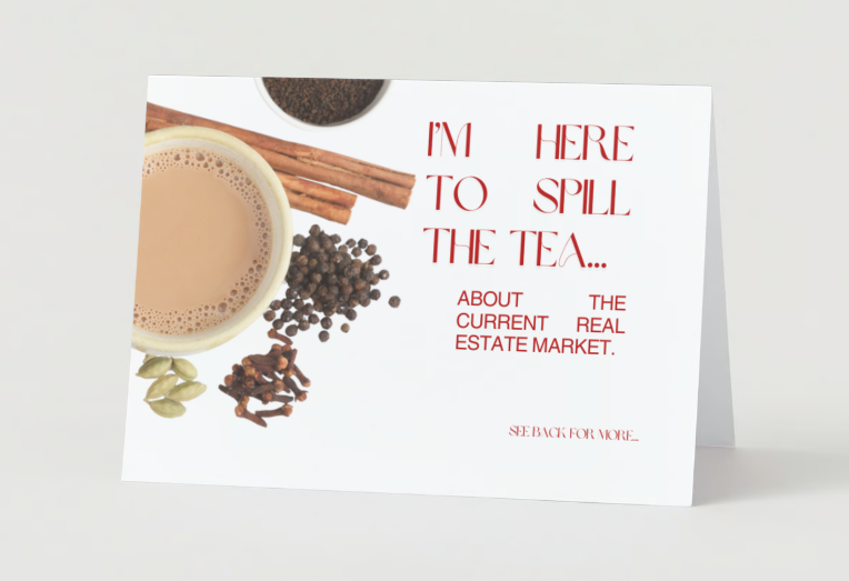 Spill the Tea (Light) KW Greeting Card (pack of 50)