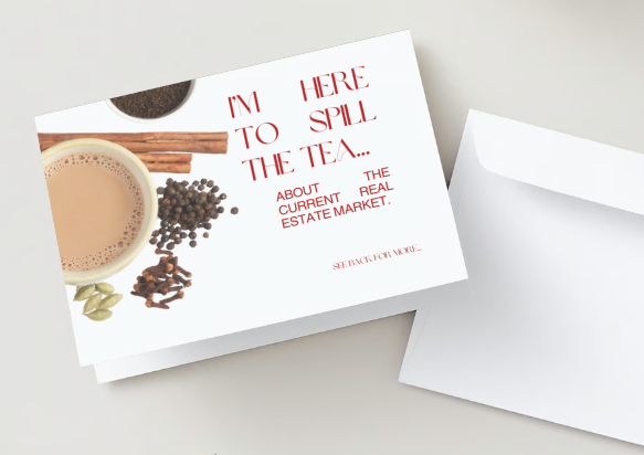 Spill the Tea (Light) KW Greeting Card (pack of 50)