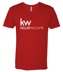 Keller Williams V-Neck Shirt - Red (XXL Only)