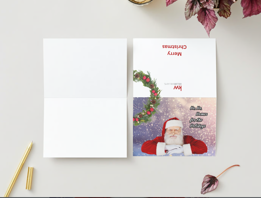 KW Holiday Cards - Ho, Ho, Homes for the Holidays (pack of 50)