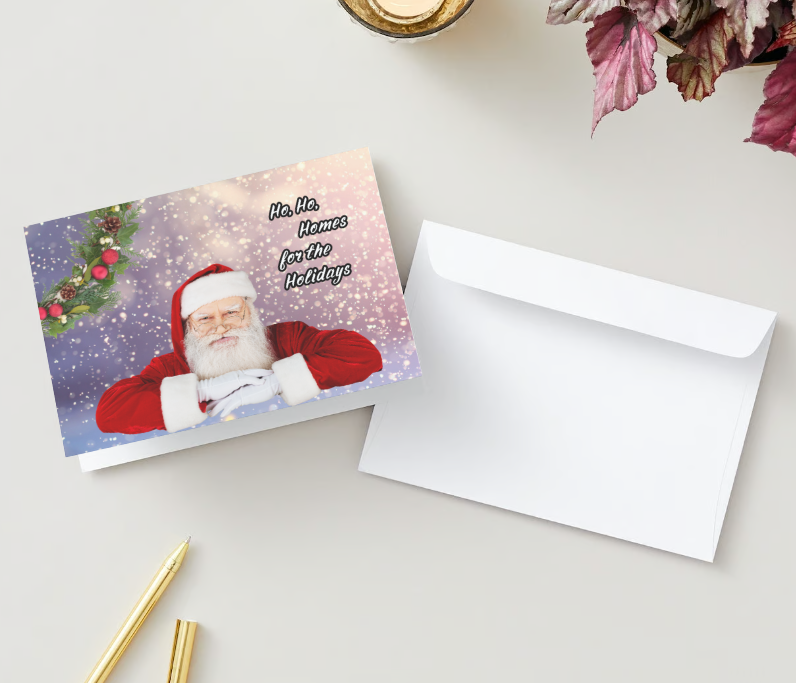 KW Holiday Cards - Ho, Ho, Homes for the Holidays (pack of 50)
