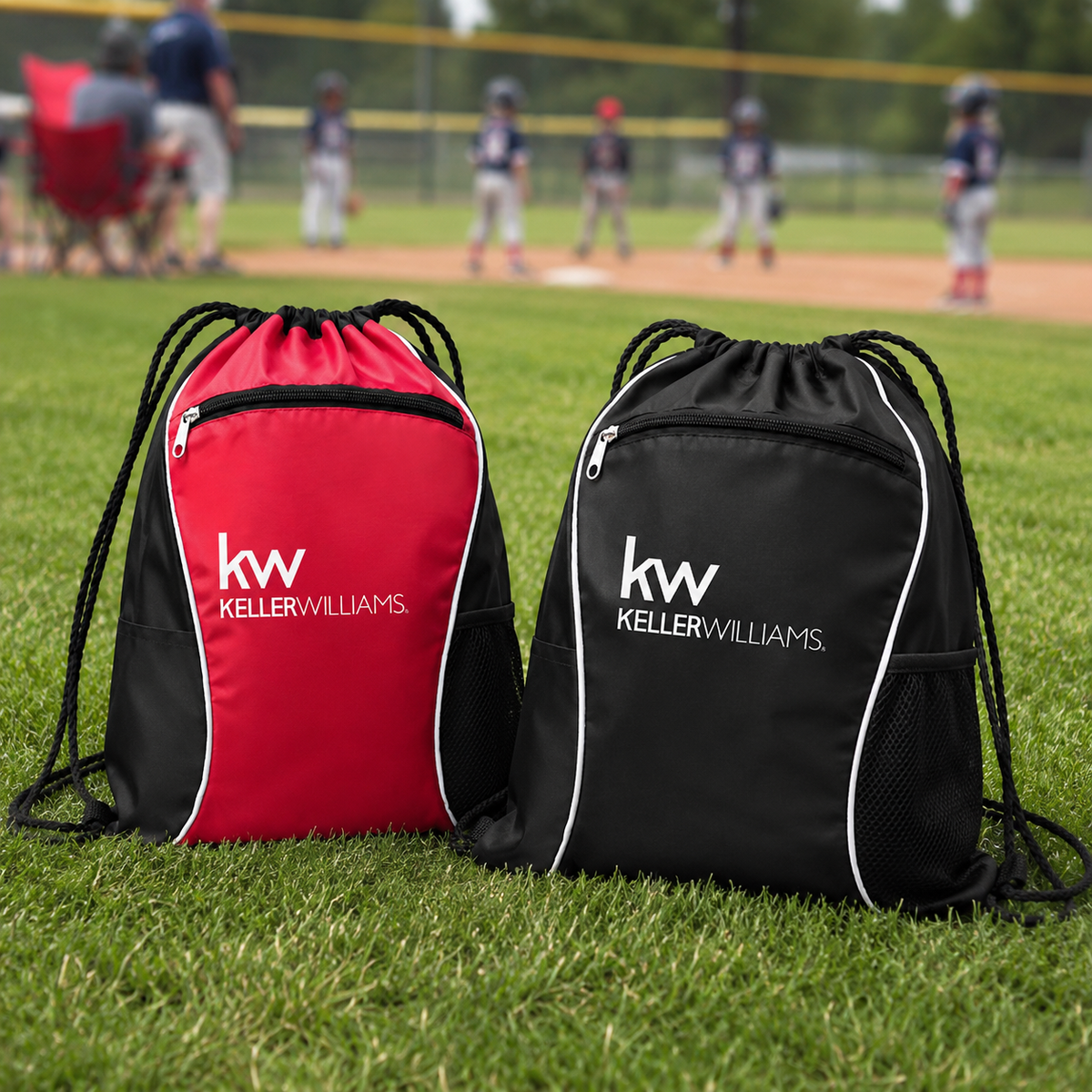 KW® Drawstring Bags by Port Authority®