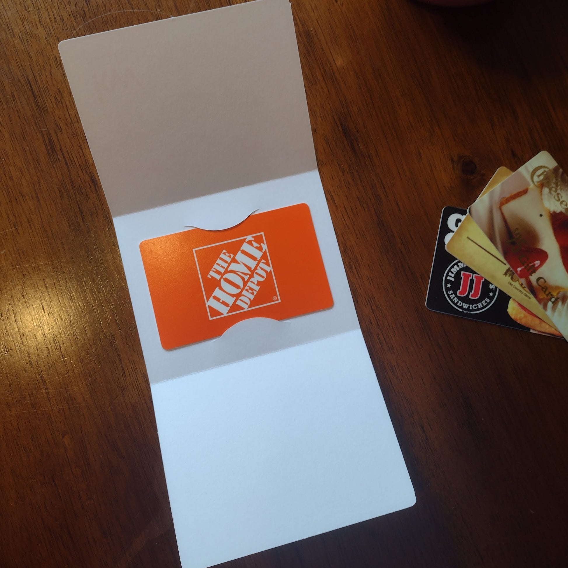 gift card sleeve Trifold Gift Card Holder