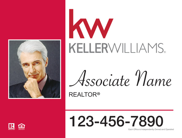 KW Personalized Yard Signs with Photo