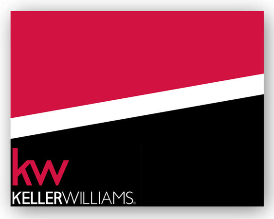 KW Tri-Color Notecards (100)