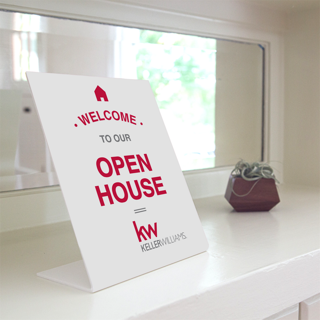 Signs KW Open House White ARedStore